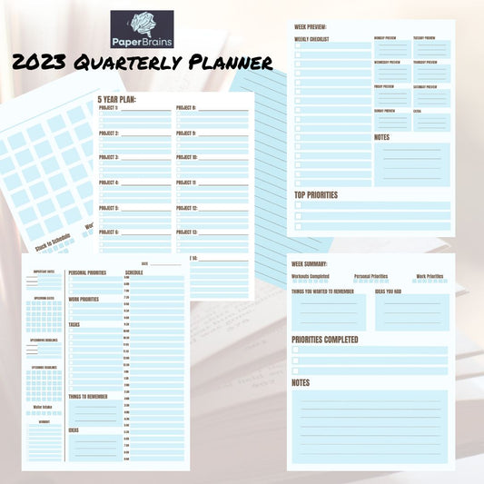 What is a productivity planner?