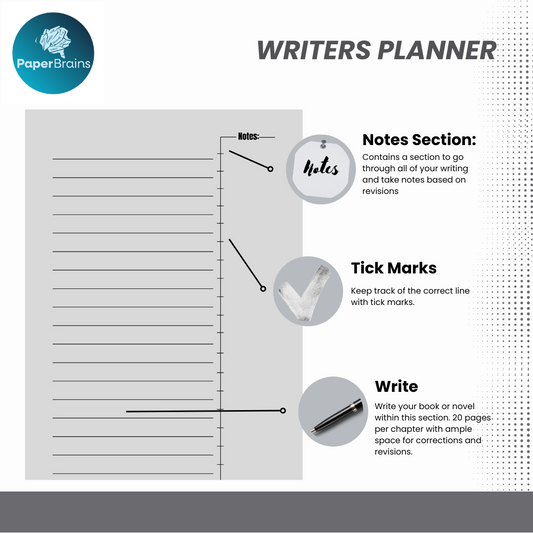 The Writer's Planner: Your Guide to an Organized Manuscript
