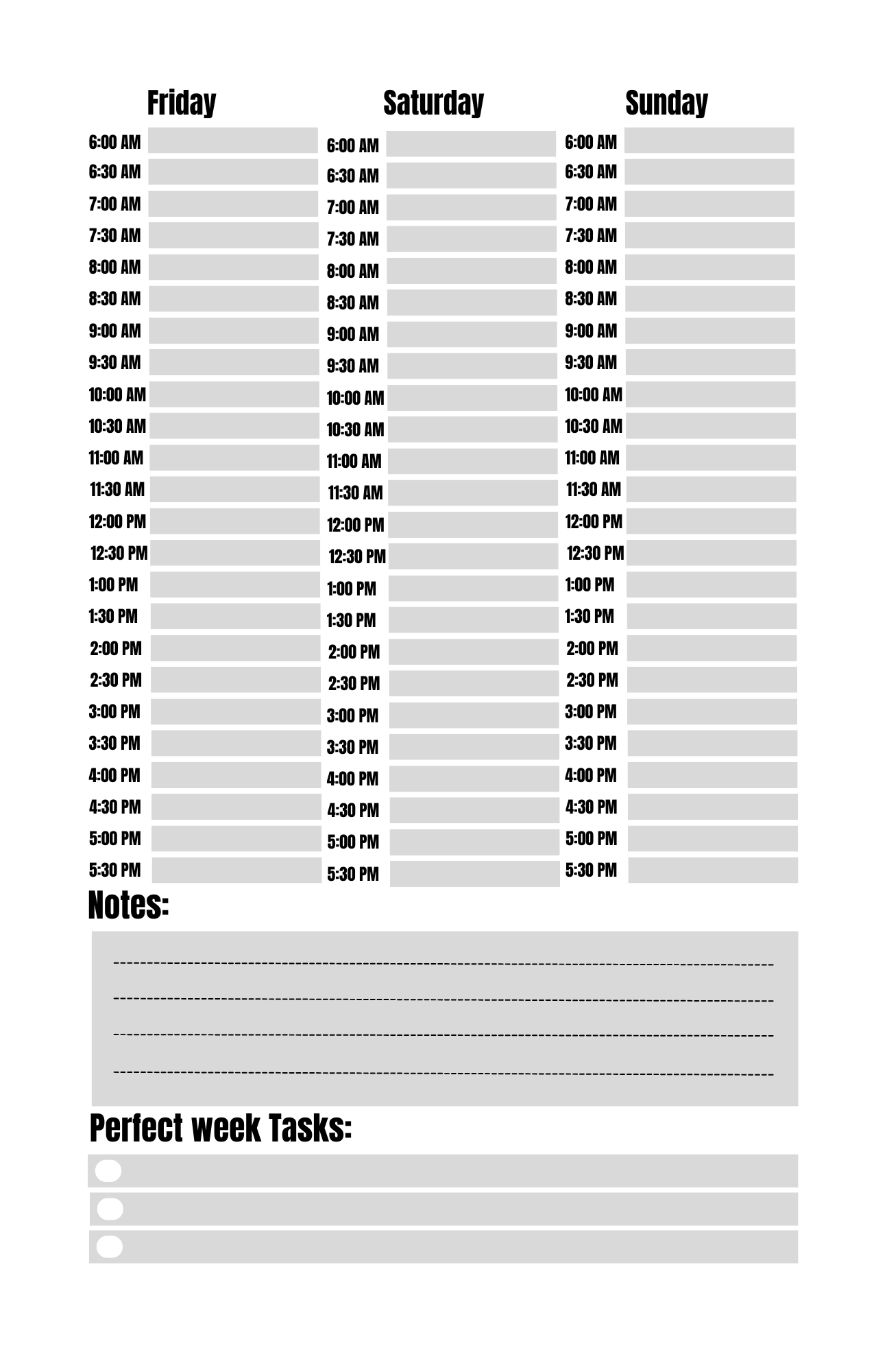 Professional Quarterly Planner