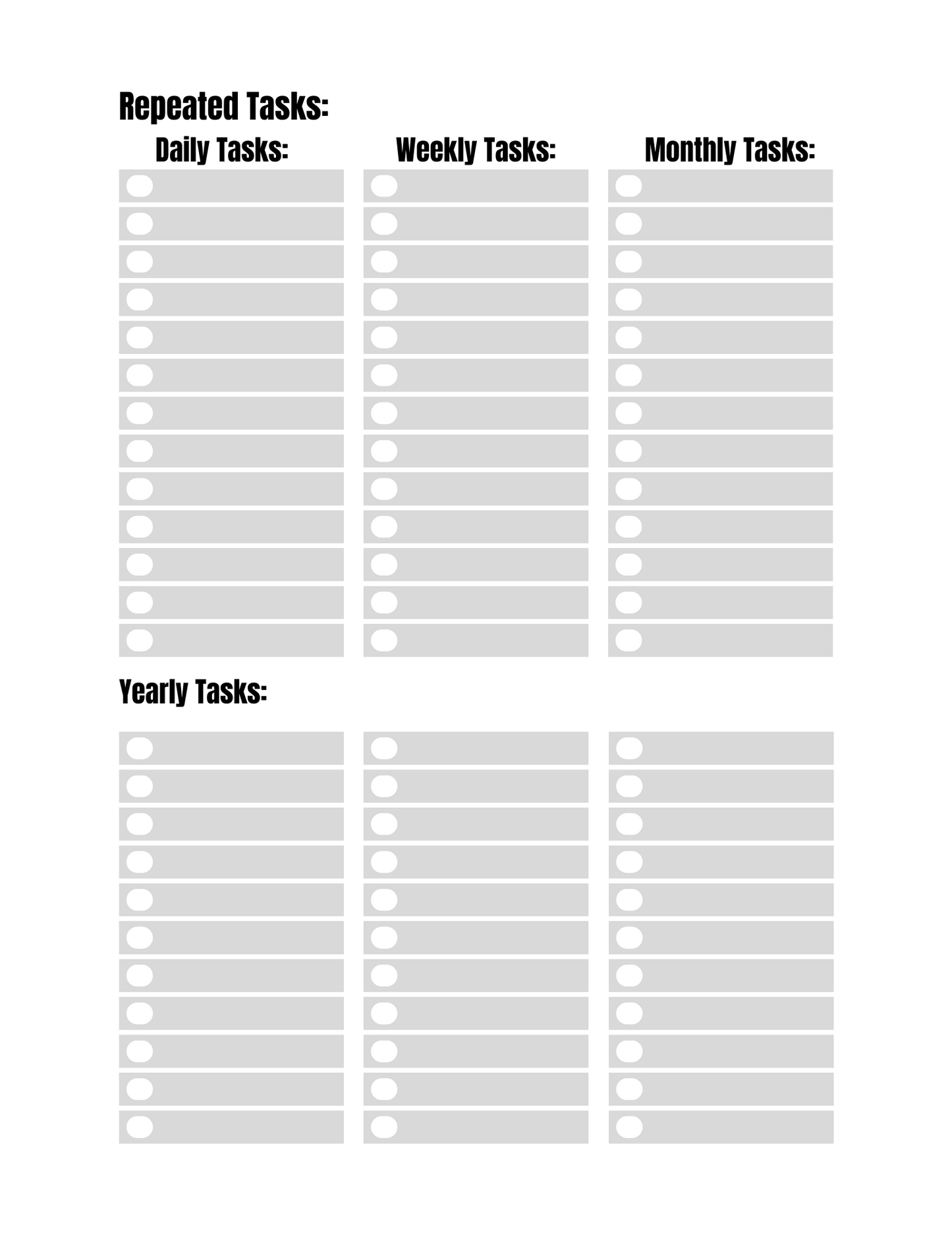 Digital Simple Planner