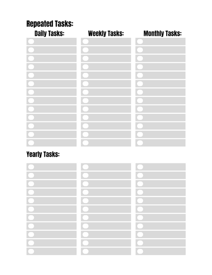 Digital Simple Planner