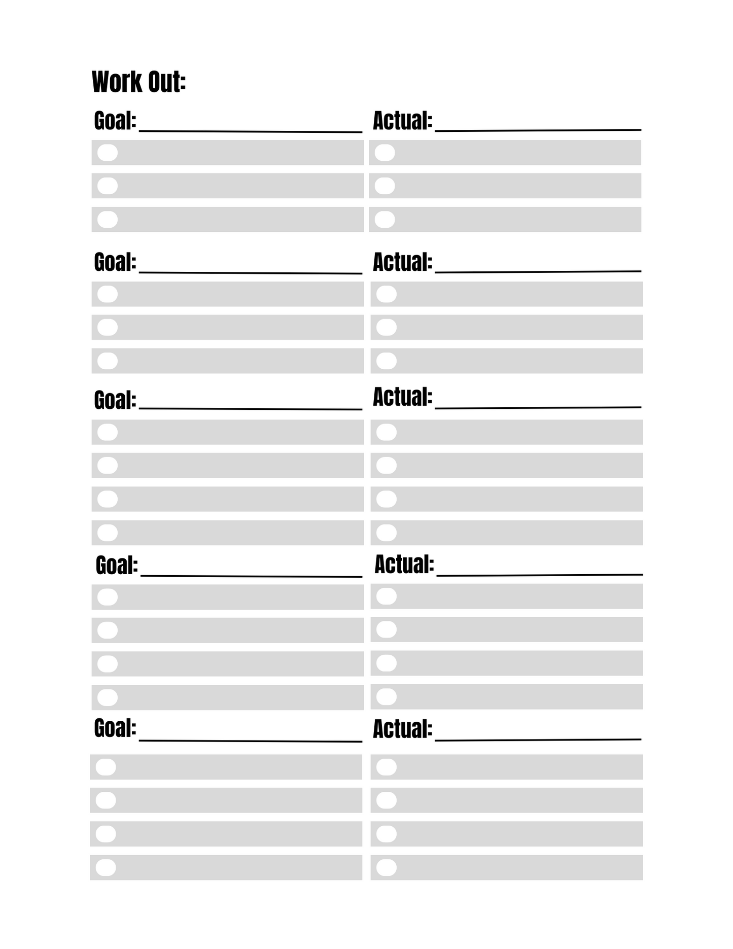 Digital Simple Planner