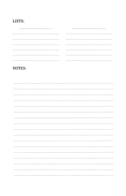 The Hustler- The Entrepreneur Planner