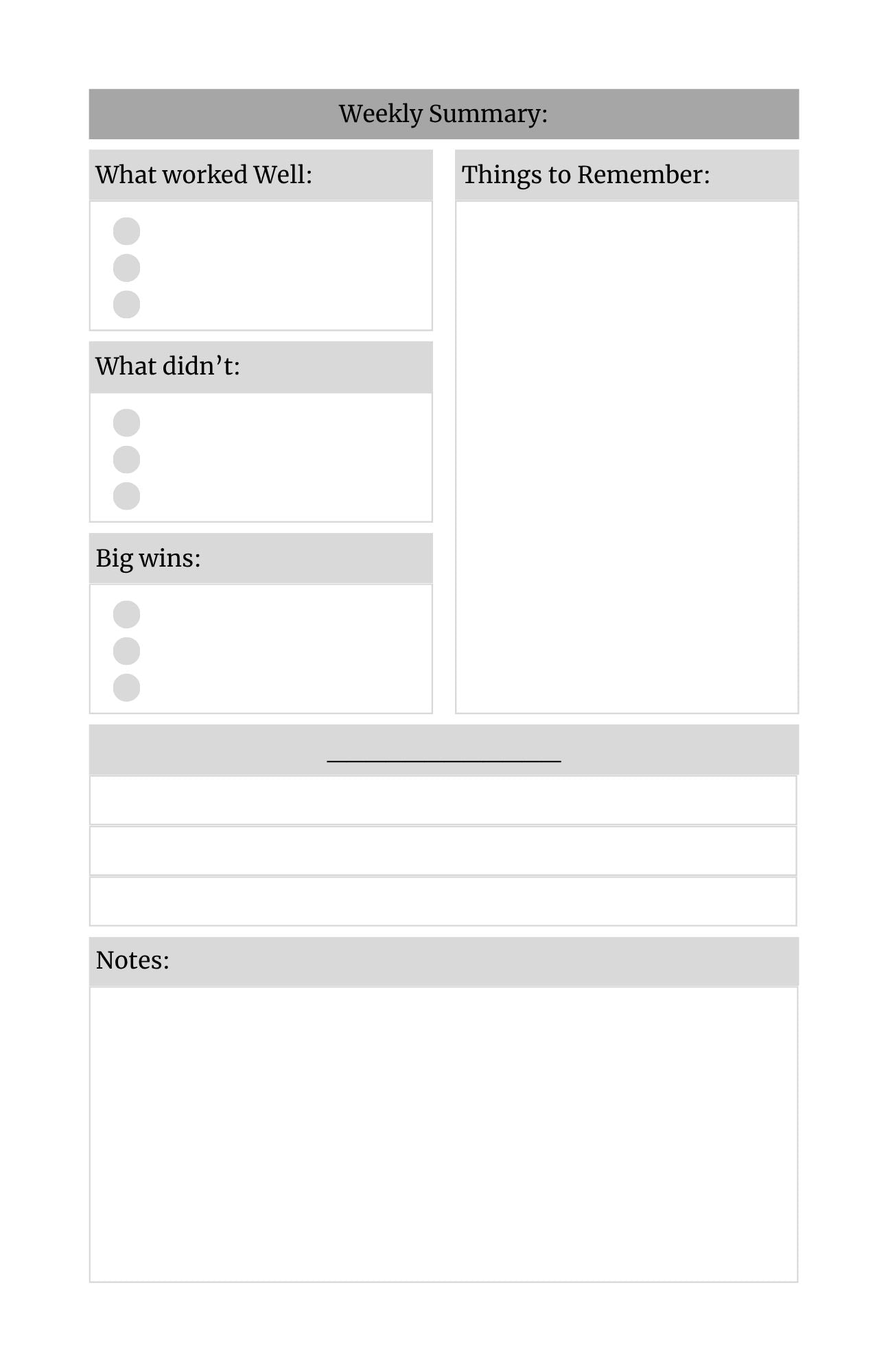 The Hustler- The Entrepreneur Planner