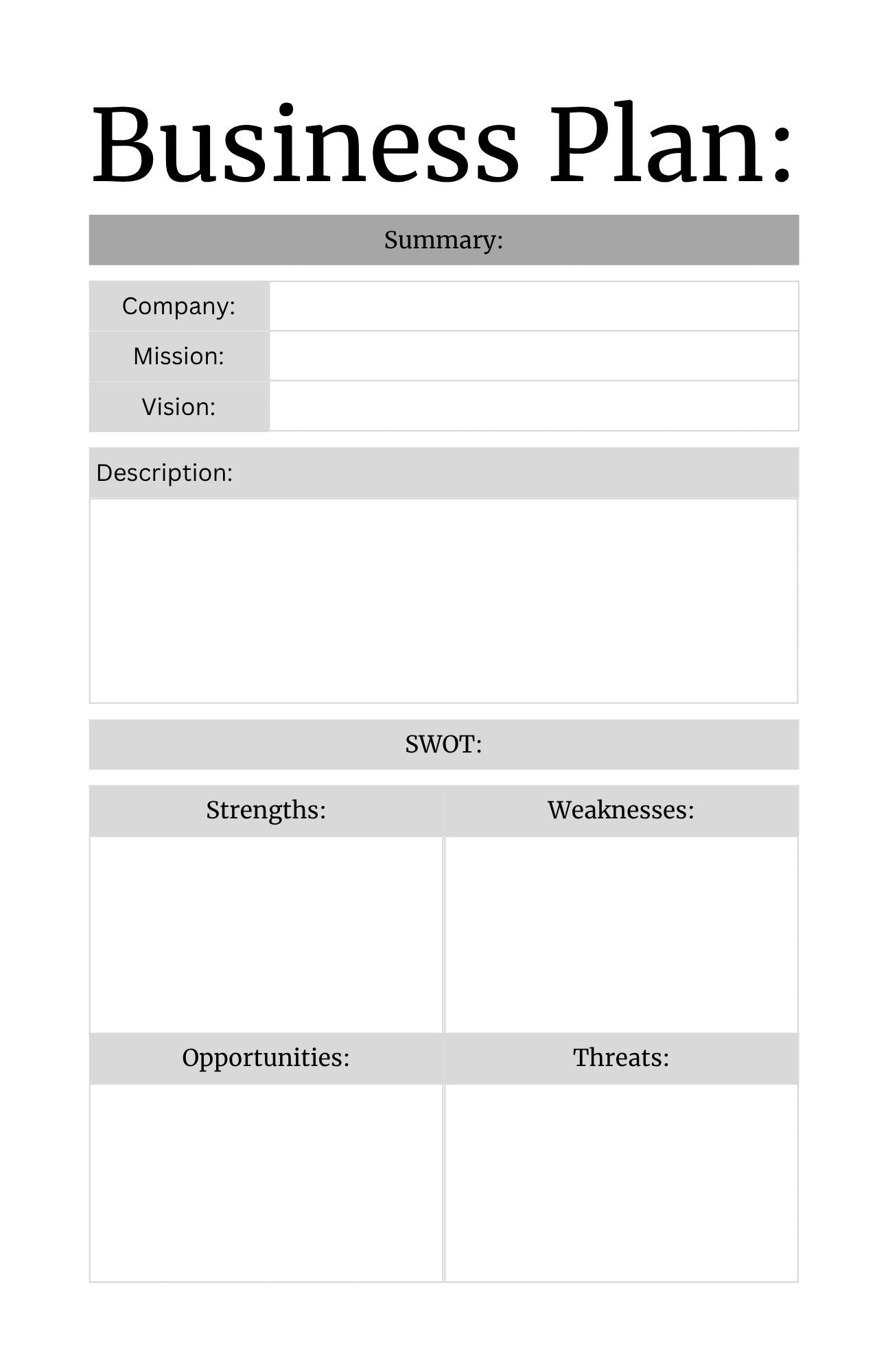 The Hustler- The Entrepreneur Planner