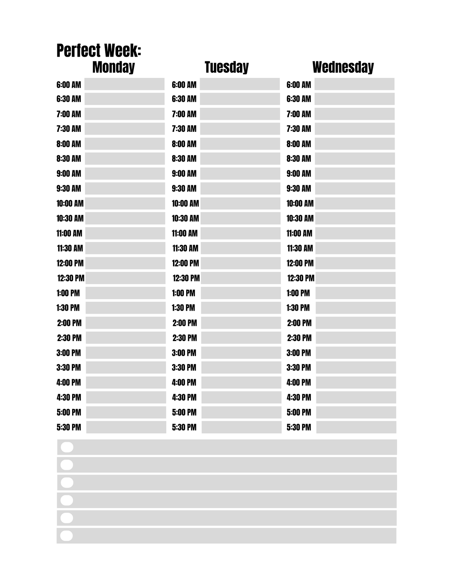 Digital Simple Planner