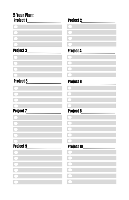 Professional Quarterly Planner