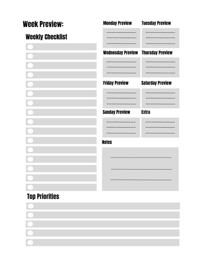 Digital Simple Planner