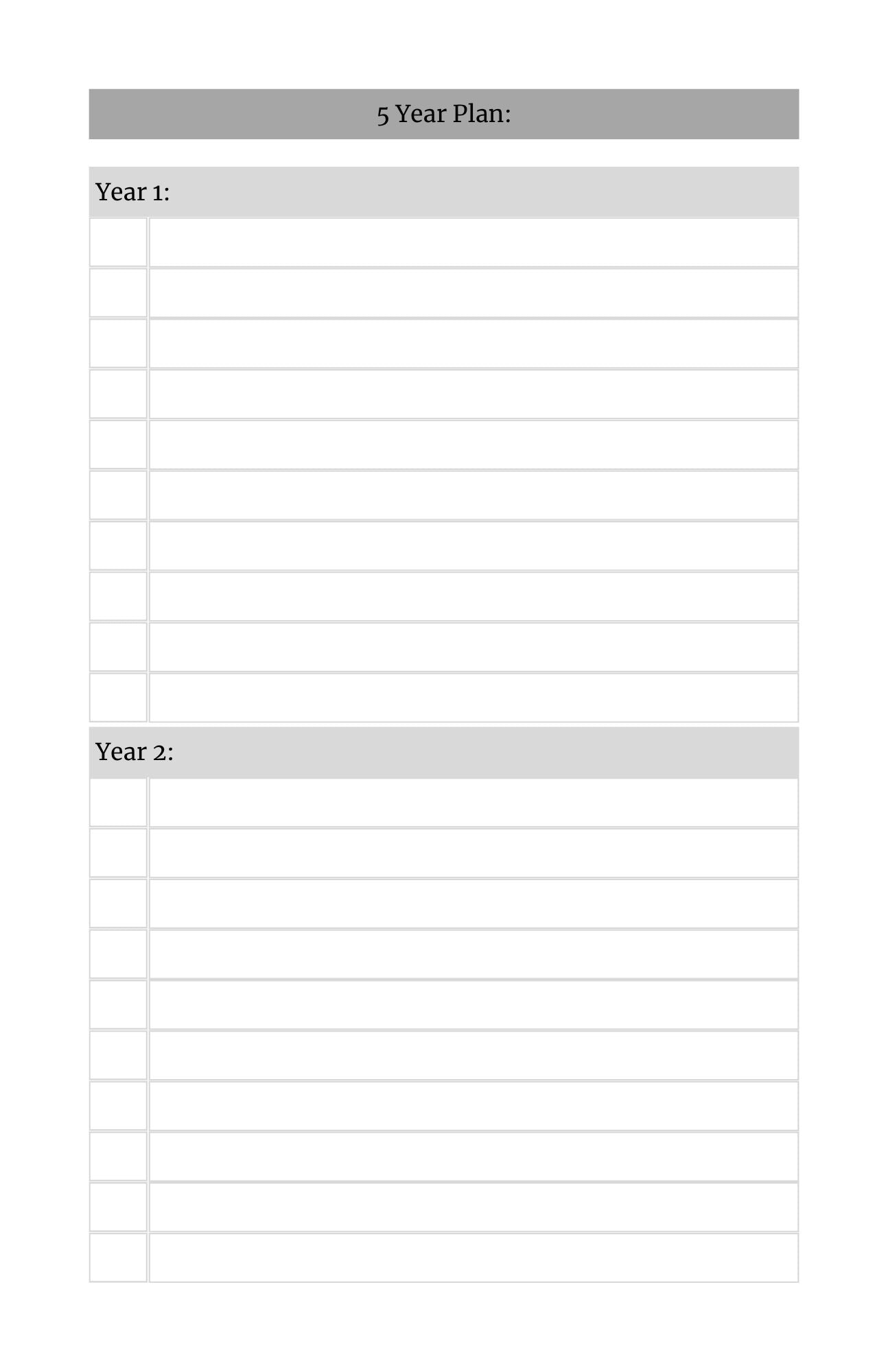 The Hustler- The Entrepreneur Planner