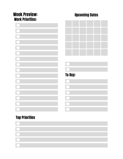 Digital Simple Planner